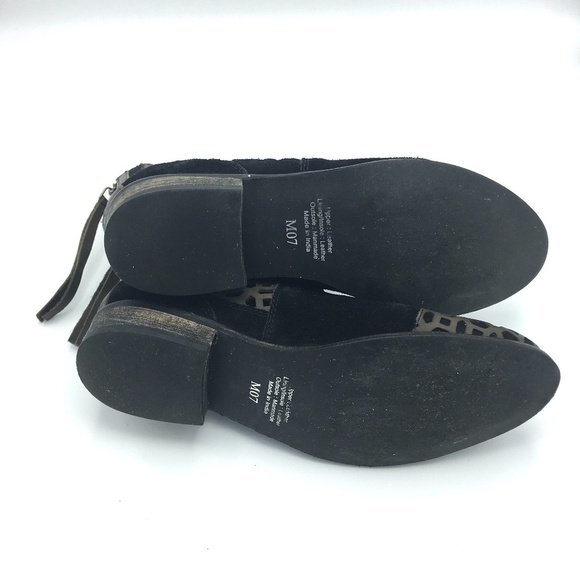 Rebels Vale Leather‎ Geo Cutout Bootie 7 - Picture 12 of 12